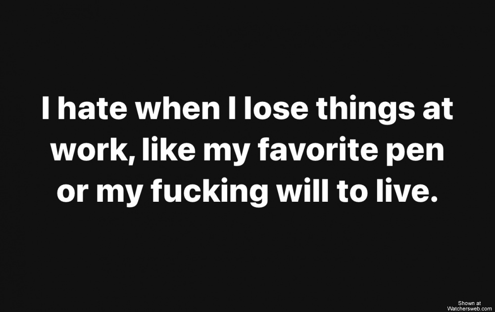 Hate When I Lose Things #0